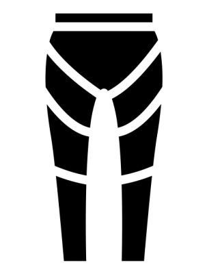 Hoch tailliert